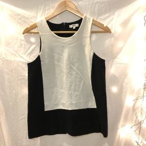 madewell knit colorblock tank